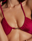 Aura Bandeau Top Cherry