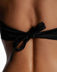 Aura Bandeau Top Black