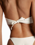 Aura Bandeau Top Ivory